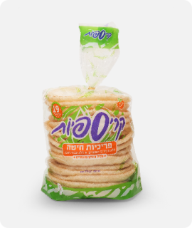 קריספיות בטעם טבעי